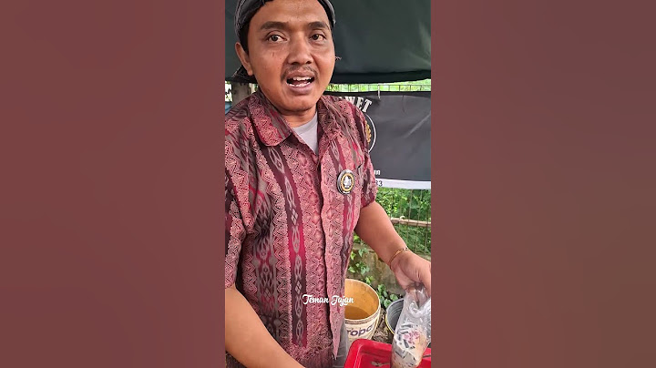 cuma 10 ribu es dawet si mbah asli dari jogja