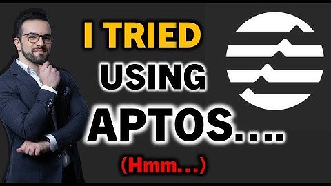I tried to use APTOS... 🤔