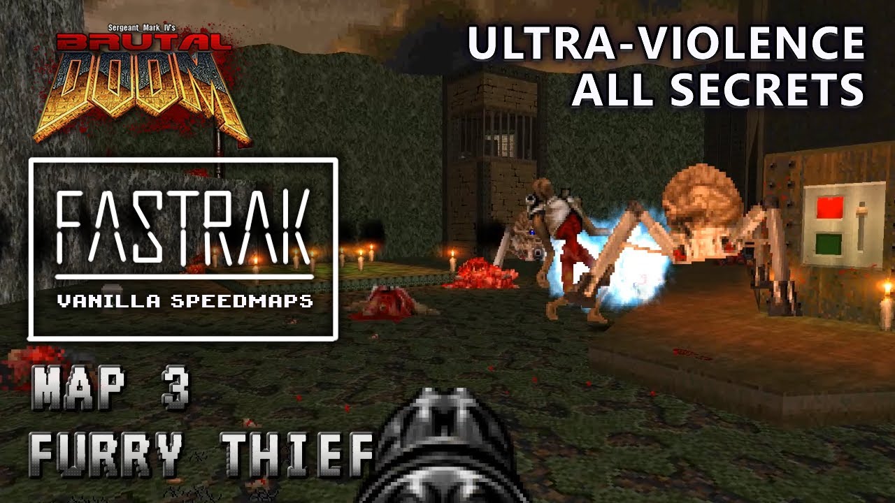 Doom 2 - Fastrak - Map 3 - Ultra-Violence - All Secrets