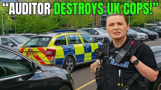 “UK Police STUNNED as Auditor Outsmarts Them With the Law!”