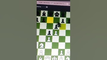 I beat a 2500+ elo player in chess.com #chess