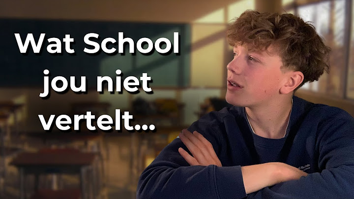 Als jij 13-18 jaar oud bent, kijk alsjeblieft deze video...