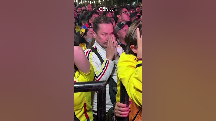 EL DESCONSUELO de los HINCHAS COLOMBIANOS