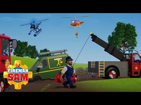 Fire Truck and Vehicle Rescues! | Fireman Sam Official 1 hour compilation | Cartoon for kids