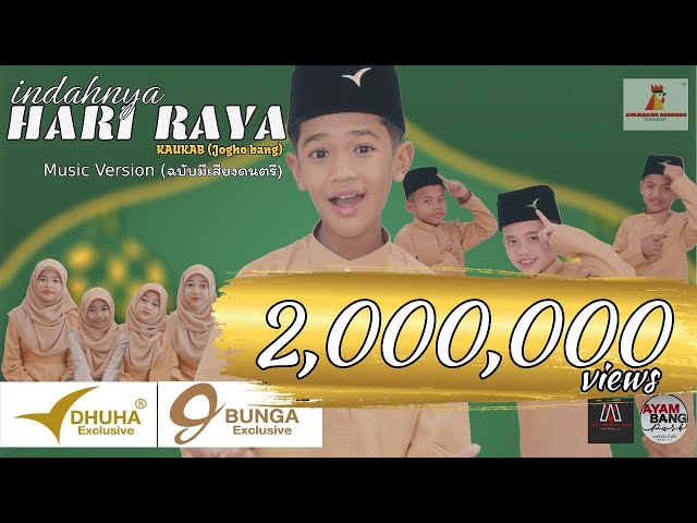 Indahnya Hari Raya  - Kaukab : AYAMBANG RECORD  【Official MV】#kaukab class=