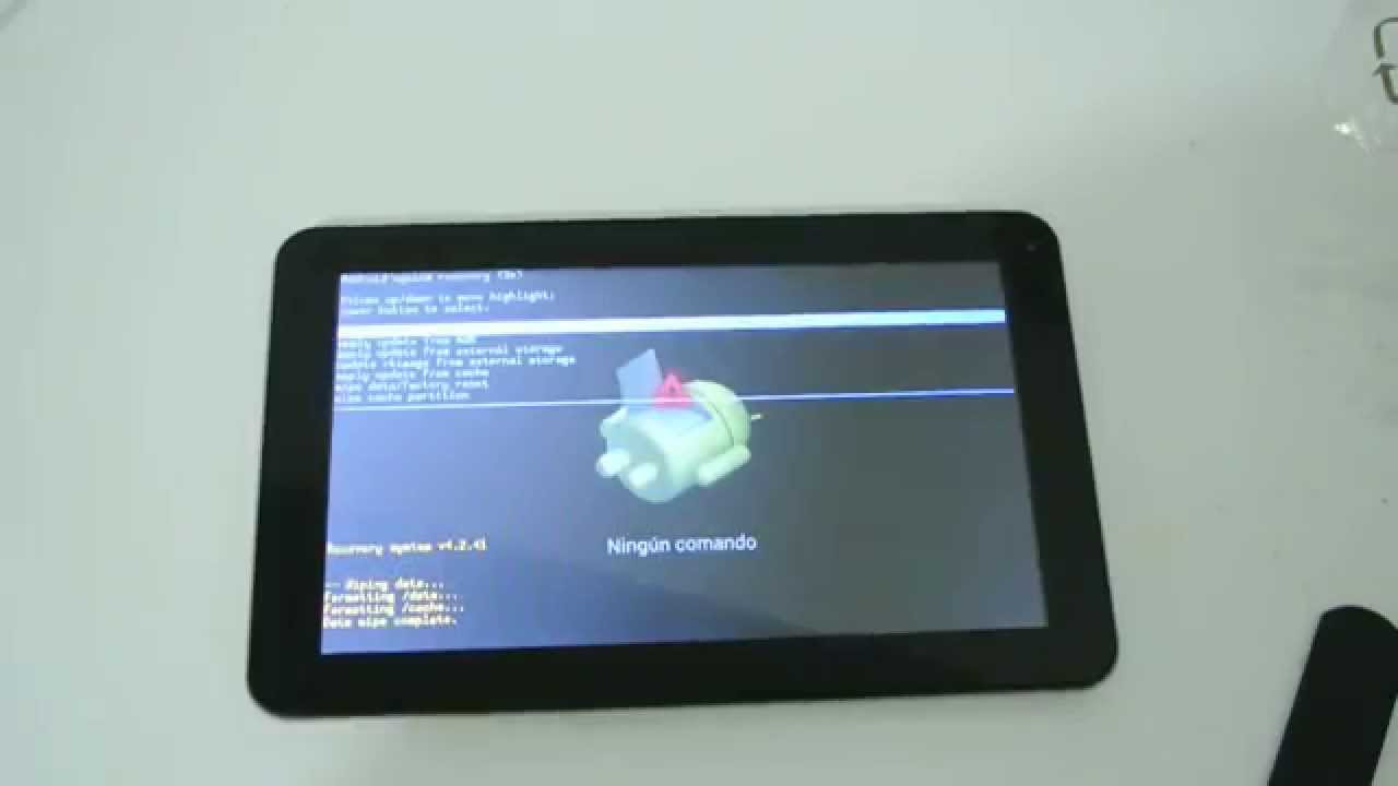 Desbloqueo Hard Reset Protab Tablet China Quitar Contraseña Patron - YouTube