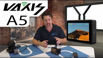 Vaxis A5 Wireless Tranceiver Monitor and Recorder Intro by @USBroadcastDistribution