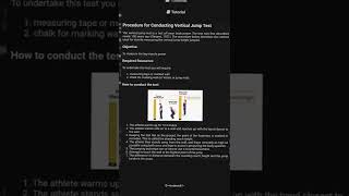 Vertical Jump Test Android App Presented by Hicaltech87 #shorts screenshot 4