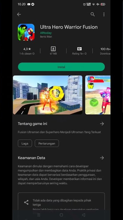 11 Game Android Ultraman Terbaik 2022