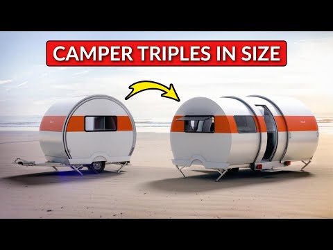 This Camper Triples In Size!