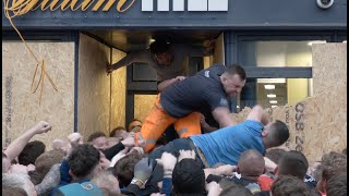 Atherstone Ball Game 2023 Takes Place In The Uk: Extended Footage