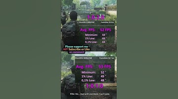 The Last of Us Part 1 - 1.0.1.0 vs 1.0.2.0 Patch Comparison
