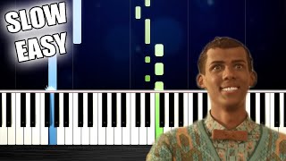 Stromae - Papaoutai - SLOW EASY Piano Tutorial by PlutaX