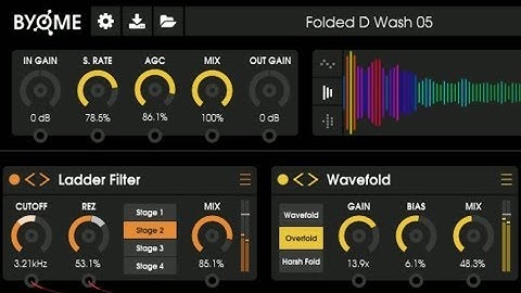 Unfiltered Audio BYOME - Playing with custom made patches