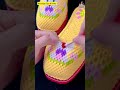 DIY Making Beautiful Woolen Sleeper In Easy #tailor #crochet #tailormade #diysewing #shoes #sew