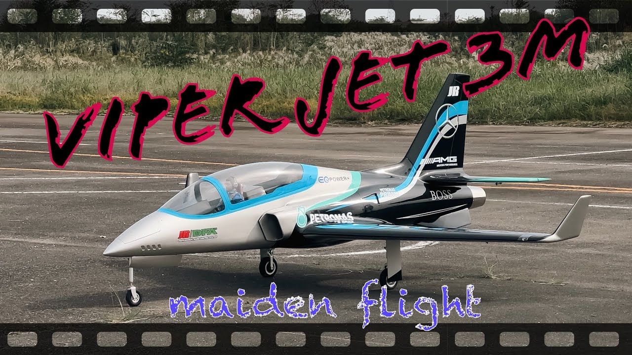 【4K】VIPER JET 3M. maiden flight.  2023/10/19