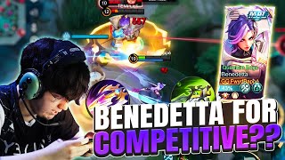 I Will Master Benedetta For Tournament Mobile Legends