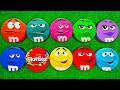 8 Minutes Super Satisfying Unpacking Radiant Skittles and Tasty M&M'S Candy From Surprise Tins ASMR