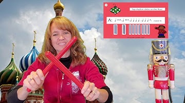 Russian Dance Trepak from "The Nutcracker"   Stick Activity