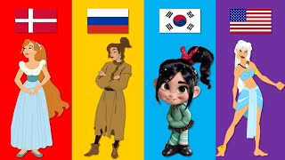 Disney Princesses From different Countries | Pt.2 (Unofficial)