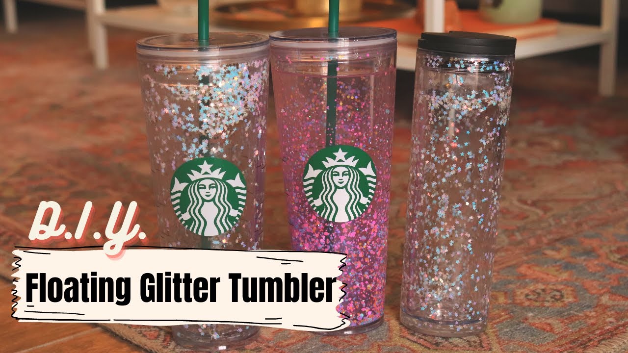 DIY Starbucks Snow Globe Tumbler - Sweet Red Poppy