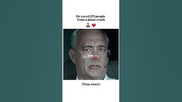he saves 155 lives during a plane crash 👨‍✈️❤️