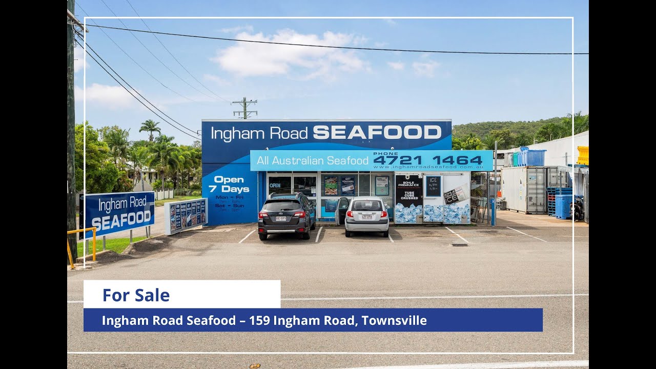 Ingham Road Seafood Wholesale Business For Sale Townsville YouTube