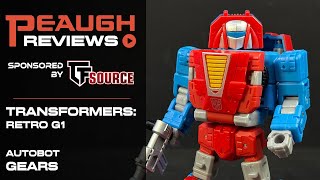 Video Review: Transformers Retro G1 - Autobot GEARS