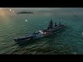 Dunkerque Tier 6 premium battleship gameplay World 