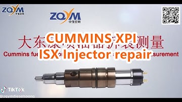 ZQYM  Cummins Scania XPI injector disassembly repair. / ISX15 injector repair #xpi #isx15