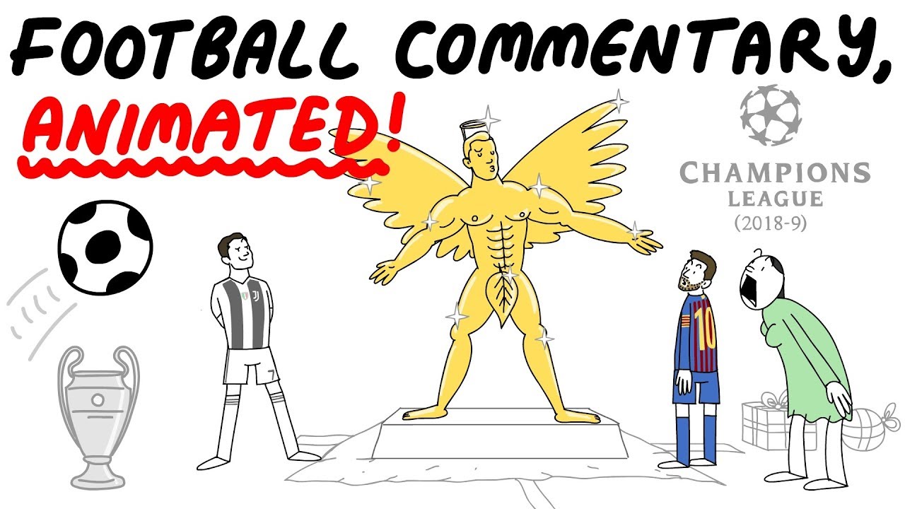 Football Commentary Animated Champions League 201819 Part 6 Youtube