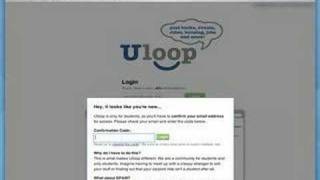 Uloop New Login Screencast