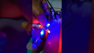 Full Wave Bridge Rectifier Using LED Light #diy #viralshort
