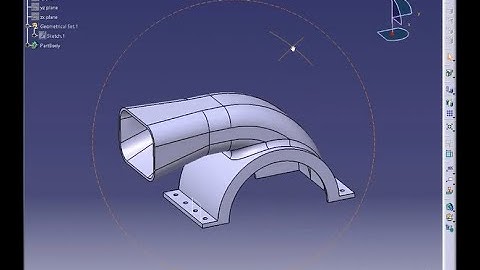 Design a part using Sketcher,Part Design, Assembly Design,Generative shape Design,Product functional