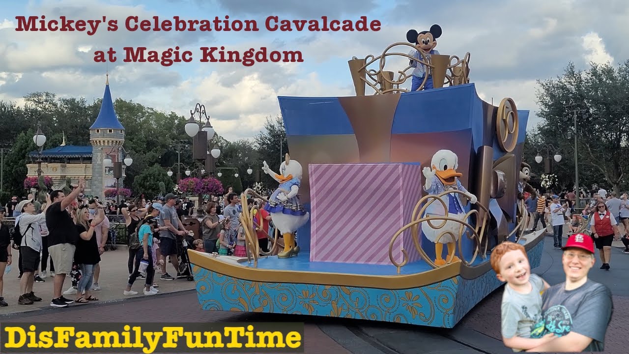 Mickey's Celebration Cavalcade from the 50th Anniversary Celebration at Walt Disney World 