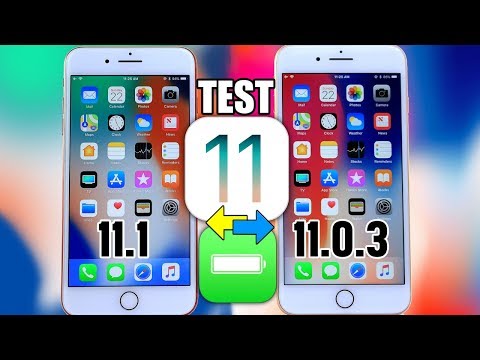 iOS 11.1 vs iOS 11.0.3 Battery TEST | This Might Surprise You