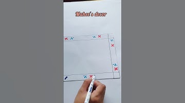 Easy Border Design #shorts #short #shortfeed #youtubeshorts #shortvideos #shortsonyt #ytshorts