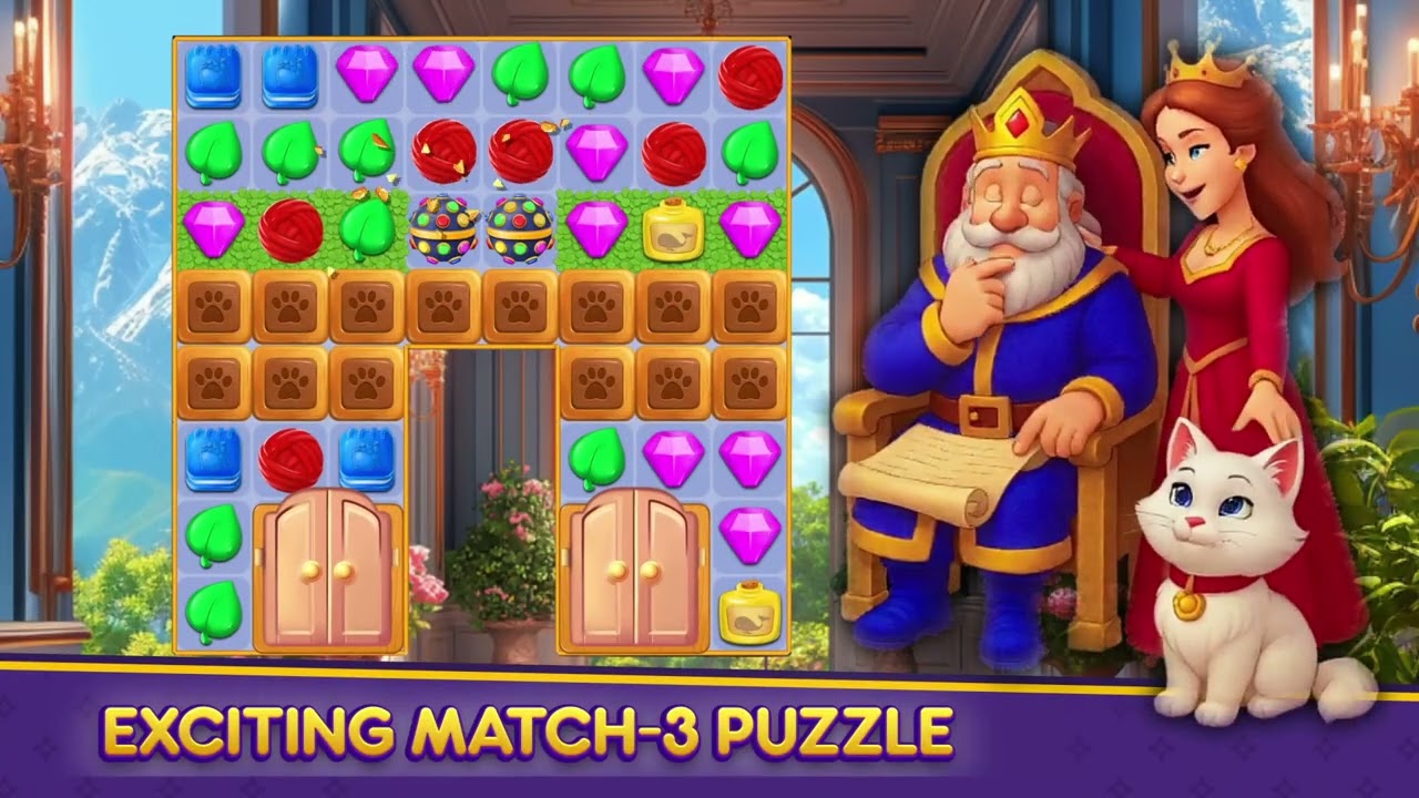 Match3 Kingdom Unity Asset Store Demo