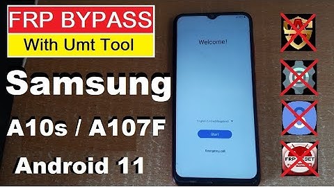 Samsung A10s (Sm- A107F) Frp Unlock With Umt | New Method 100% Working 2022