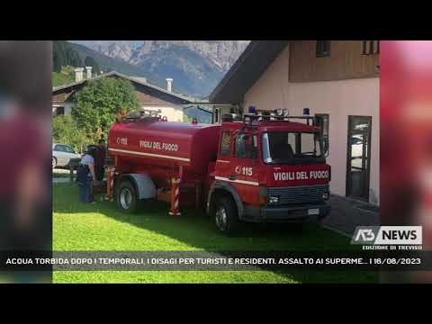 ACQUA TORBIDA DOPO I TEMPORALI, I DISAGI PER TURISTI E RESIDENTI. ASSALTO AI SUPERME... | 16/08/2023