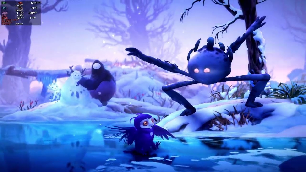 Linux Gaming (Fedora 43) Ori and the Will of the Wisps