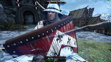 skyrim medieval combat mod first person with improved camera v2 test