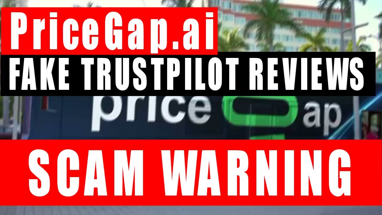 PriceGap ai scam. Trustpilot FAKE reviews.