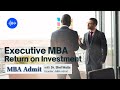 Executive MBA: Return on Investment