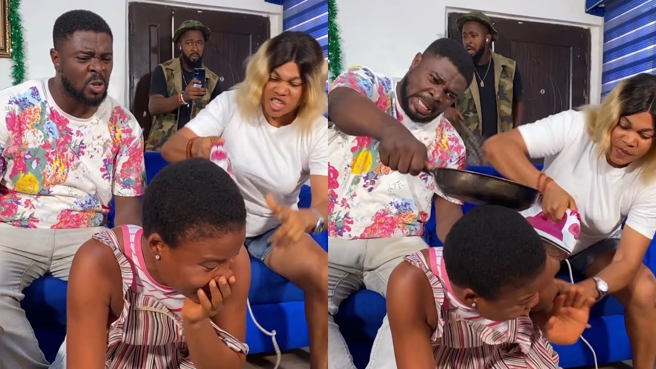 Wife and her boyfriend maltreated the maid not knowing the soldier husband is back