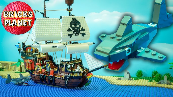 ulækkert Lykkelig afslappet LEGO Creator 31109 Pirate Ship - Lego Speed Build Review - YouTube