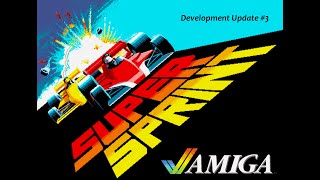 Super Sprint DRS | Commodore Amiga A1200 | Development Update #3 screenshot 2