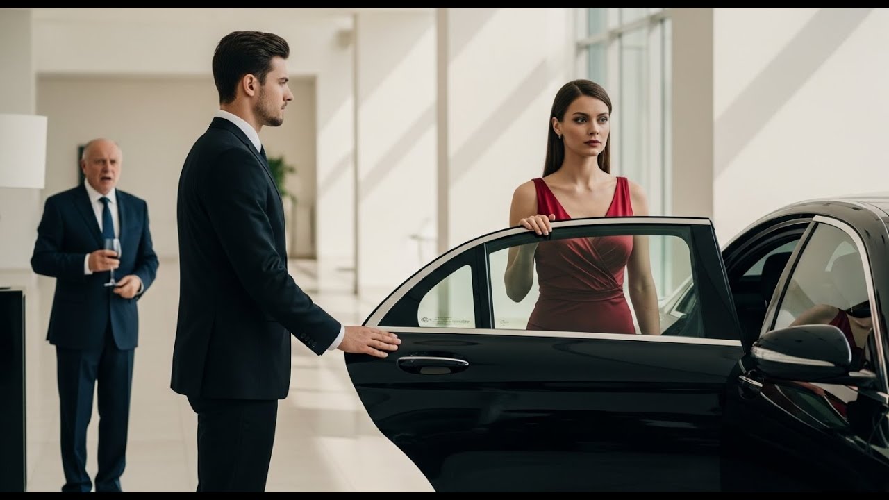 После развода он смеялся над ней… пока шофёр не вышел и не открыл ей дверь