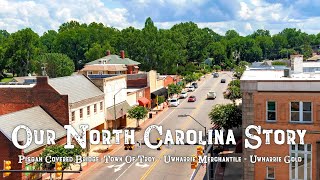 Troy North Carolina, Uwharrie Gold Mining, Pisgah Covered Bridge