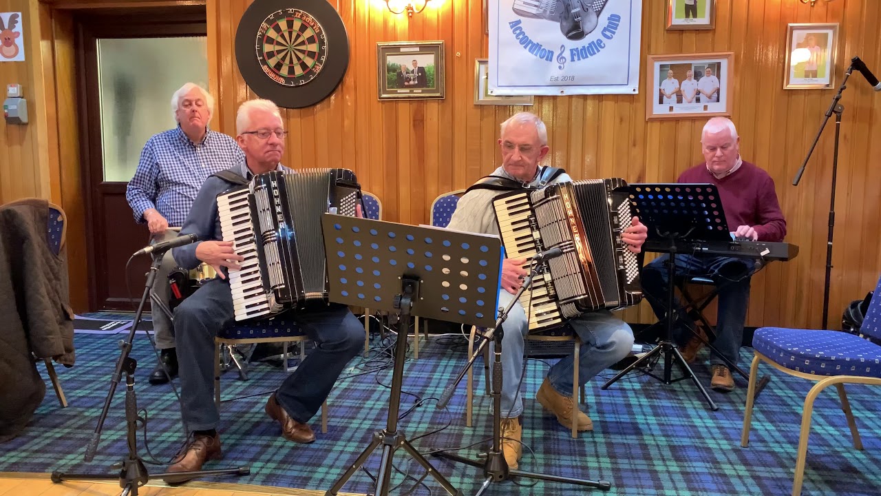 Frank Morrison playing Reels Canderside Accordion & Fiddle Club with